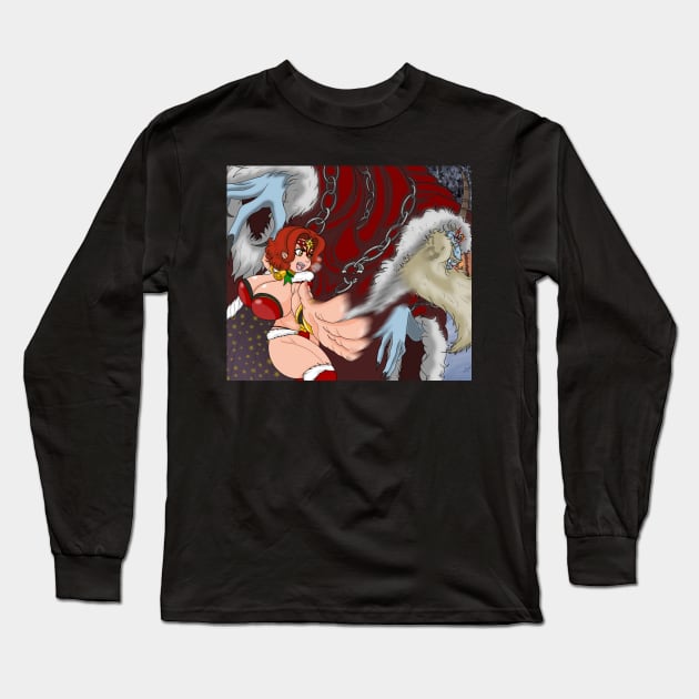 Saving Christmas Long Sleeve T-Shirt by DRevStudios 